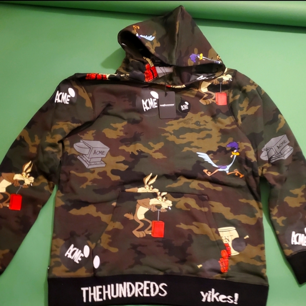 The Hundreds x Looney Tunes Symbol Pullover Hoody - Camo